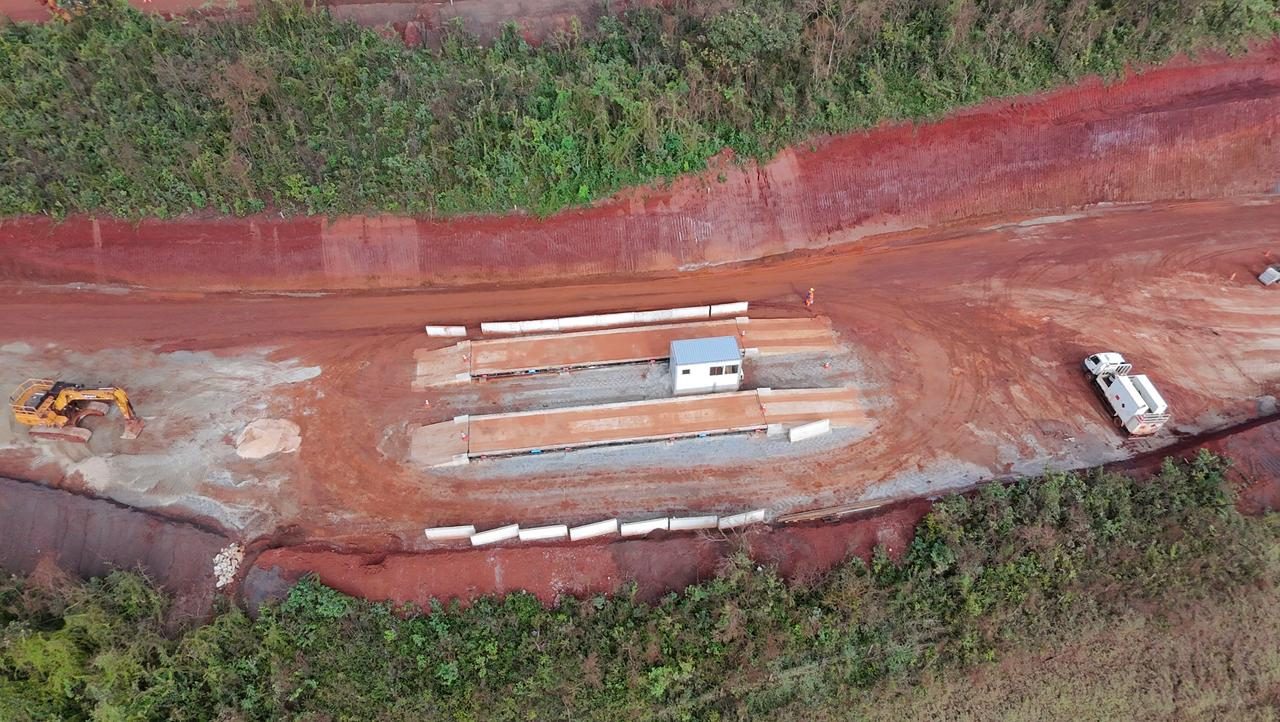 Sistema viário de mina: terraplenagem, drenagem e pavimentação – Balança