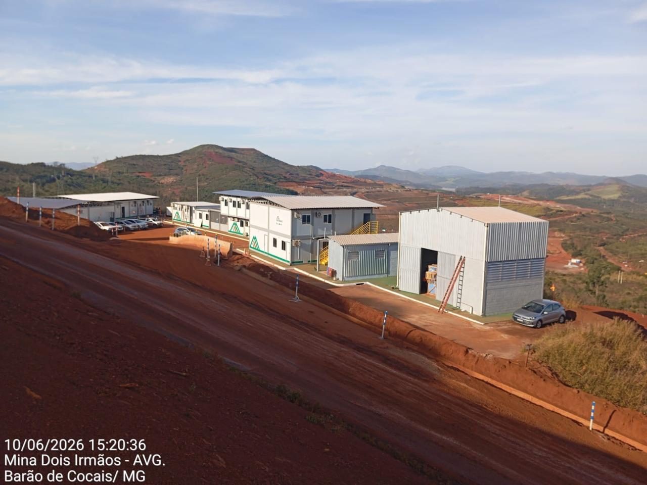 Operação de mina em Barão de Cocais – Edificações – Administração