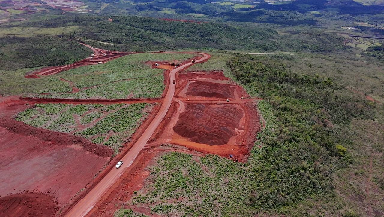 Operação de mina em Barão de Cocais – Operação da mina