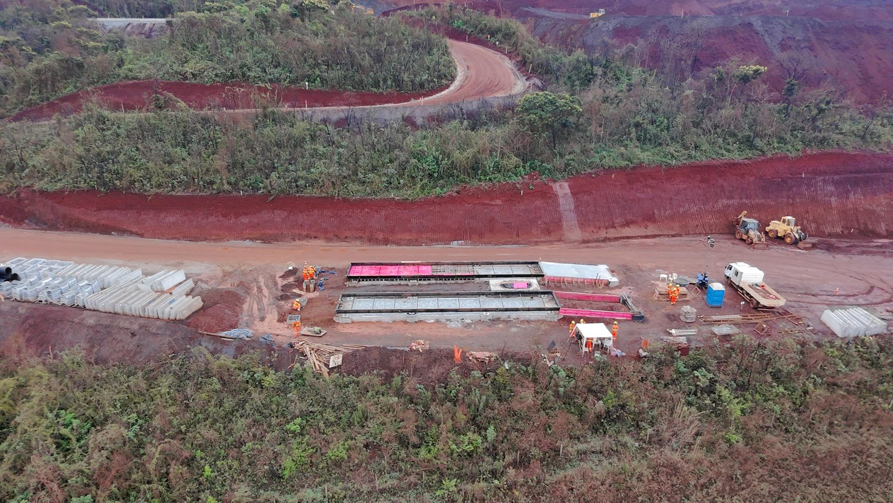 Sistema viário de mina: terraplenagem, drenagem e pavimentação – Balança