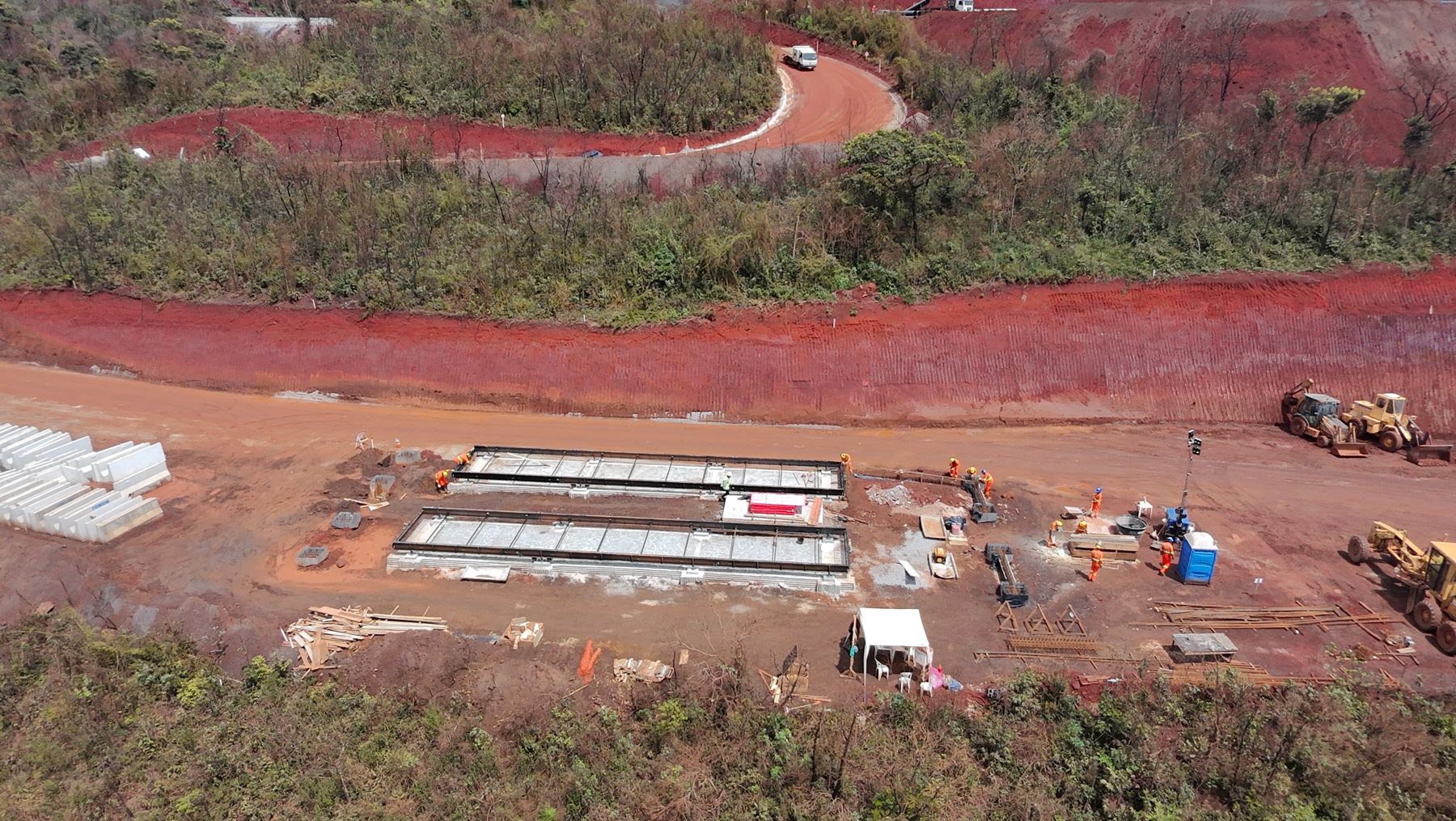Sistema viário de mina: terraplenagem, drenagem e pavimentação – Balança
